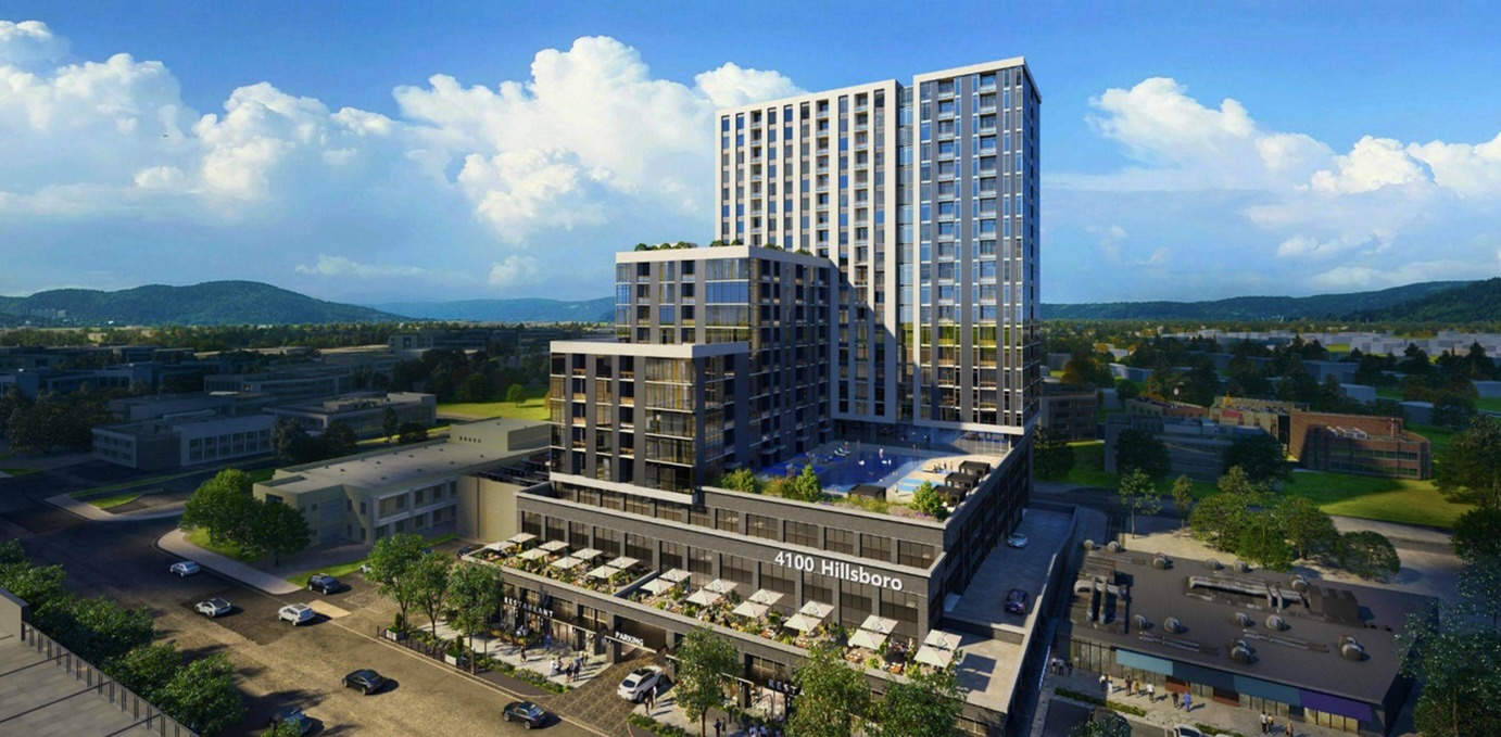 Hillsboro Town Centre: A New 22-Story Tower 