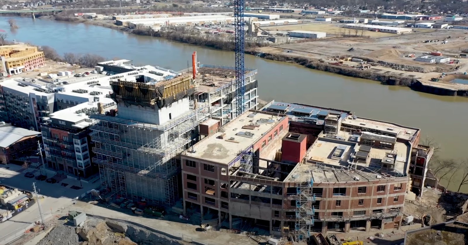 Construction At Neuhoff Germantown Blocks 1 & 2 In Nashville